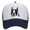 OTTO Polyester Foam Front Five Panel High Crown Mesh Back Trucker Hat Thumbnail