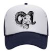 OTTO Polyester Foam Front Five Panel High Crown Mesh Back Trucker Hat Thumbnail