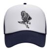 OTTO Polyester Foam Front Five Panel High Crown Mesh Back Trucker Hat Thumbnail