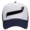 OTTO Polyester Foam Front Five Panel High Crown Mesh Back Trucker Hat Thumbnail