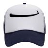 OTTO Polyester Foam Front Five Panel High Crown Mesh Back Trucker Hat Thumbnail