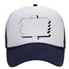 OTTO Polyester Foam Front Five Panel High Crown Mesh Back Trucker Hat Thumbnail