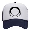 OTTO Polyester Foam Front Five Panel High Crown Mesh Back Trucker Hat Thumbnail