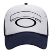 OTTO Polyester Foam Front Five Panel High Crown Mesh Back Trucker Hat Thumbnail