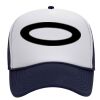 OTTO Polyester Foam Front Five Panel High Crown Mesh Back Trucker Hat Thumbnail