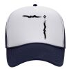 OTTO Polyester Foam Front Five Panel High Crown Mesh Back Trucker Hat Thumbnail