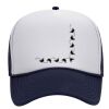 OTTO Polyester Foam Front Five Panel High Crown Mesh Back Trucker Hat Thumbnail