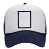 OTTO Polyester Foam Front Five Panel High Crown Mesh Back Trucker Hat Thumbnail