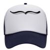 OTTO Polyester Foam Front Five Panel High Crown Mesh Back Trucker Hat Thumbnail