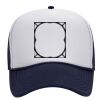 OTTO Polyester Foam Front Five Panel High Crown Mesh Back Trucker Hat Thumbnail