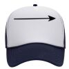 OTTO Polyester Foam Front Five Panel High Crown Mesh Back Trucker Hat Thumbnail