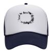 OTTO Polyester Foam Front Five Panel High Crown Mesh Back Trucker Hat Thumbnail