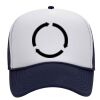 OTTO Polyester Foam Front Five Panel High Crown Mesh Back Trucker Hat Thumbnail