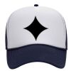 OTTO Polyester Foam Front Five Panel High Crown Mesh Back Trucker Hat Thumbnail