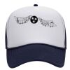 OTTO Polyester Foam Front Five Panel High Crown Mesh Back Trucker Hat Thumbnail