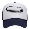 OTTO Polyester Foam Front Five Panel High Crown Mesh Back Trucker Hat Thumbnail