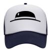 OTTO Polyester Foam Front Five Panel High Crown Mesh Back Trucker Hat Thumbnail