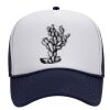 OTTO Polyester Foam Front Five Panel High Crown Mesh Back Trucker Hat Thumbnail