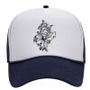 OTTO Polyester Foam Front Five Panel High Crown Mesh Back Trucker Hat Thumbnail