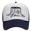 OTTO Polyester Foam Front Five Panel High Crown Mesh Back Trucker Hat Thumbnail