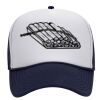 OTTO Polyester Foam Front Five Panel High Crown Mesh Back Trucker Hat Thumbnail