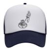 OTTO Polyester Foam Front Five Panel High Crown Mesh Back Trucker Hat Thumbnail
