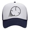 OTTO Polyester Foam Front Five Panel High Crown Mesh Back Trucker Hat Thumbnail