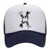 OTTO Polyester Foam Front Five Panel High Crown Mesh Back Trucker Hat Thumbnail