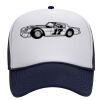 OTTO Polyester Foam Front Five Panel High Crown Mesh Back Trucker Hat Thumbnail