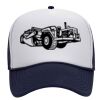 OTTO Polyester Foam Front Five Panel High Crown Mesh Back Trucker Hat Thumbnail