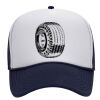 OTTO Polyester Foam Front Five Panel High Crown Mesh Back Trucker Hat Thumbnail