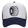OTTO Polyester Foam Front Five Panel High Crown Mesh Back Trucker Hat Thumbnail