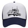 OTTO Polyester Foam Front Five Panel High Crown Mesh Back Trucker Hat Thumbnail