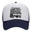 OTTO Polyester Foam Front Five Panel High Crown Mesh Back Trucker Hat Thumbnail