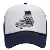 OTTO Polyester Foam Front Five Panel High Crown Mesh Back Trucker Hat Thumbnail