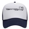 OTTO Polyester Foam Front Five Panel High Crown Mesh Back Trucker Hat Thumbnail