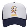 OTTO Polyester Foam Front Five Panel High Crown Mesh Back Trucker Hat Thumbnail