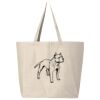 25L Jumbo Canvas Tote Thumbnail