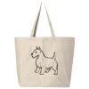 25L Jumbo Canvas Tote Thumbnail