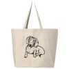 25L Jumbo Canvas Tote Thumbnail