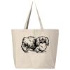 25L Jumbo Canvas Tote Thumbnail