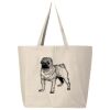 25L Jumbo Canvas Tote Thumbnail