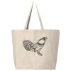 25L Jumbo Canvas Tote Thumbnail
