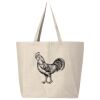25L Jumbo Canvas Tote Thumbnail