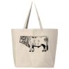 25L Jumbo Canvas Tote Thumbnail