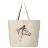 25L Jumbo Canvas Tote Thumbnail