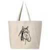25L Jumbo Canvas Tote Thumbnail