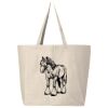 25L Jumbo Canvas Tote Thumbnail