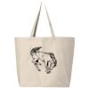 25L Jumbo Canvas Tote Thumbnail