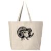 25L Jumbo Canvas Tote Thumbnail